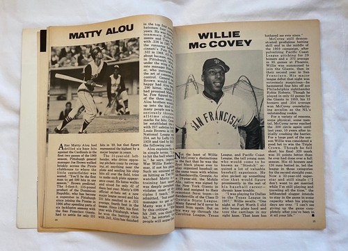 Sport Heroes baseball magazine Spring 1970 Pete Rose Tom Seaver Willie McCovey - Picture 4 of 7