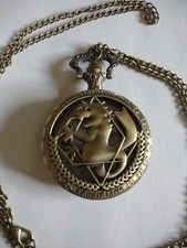 Fullmetal alchemist Brotherhood pocket watch Anime Cosplay Collectible item Time