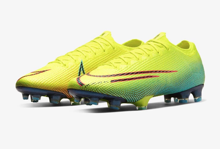 Nike Vapor 13 Elite MDS FG Mens Lemon Venom Green Soccer Cleats CJ1295 703 Sz 13