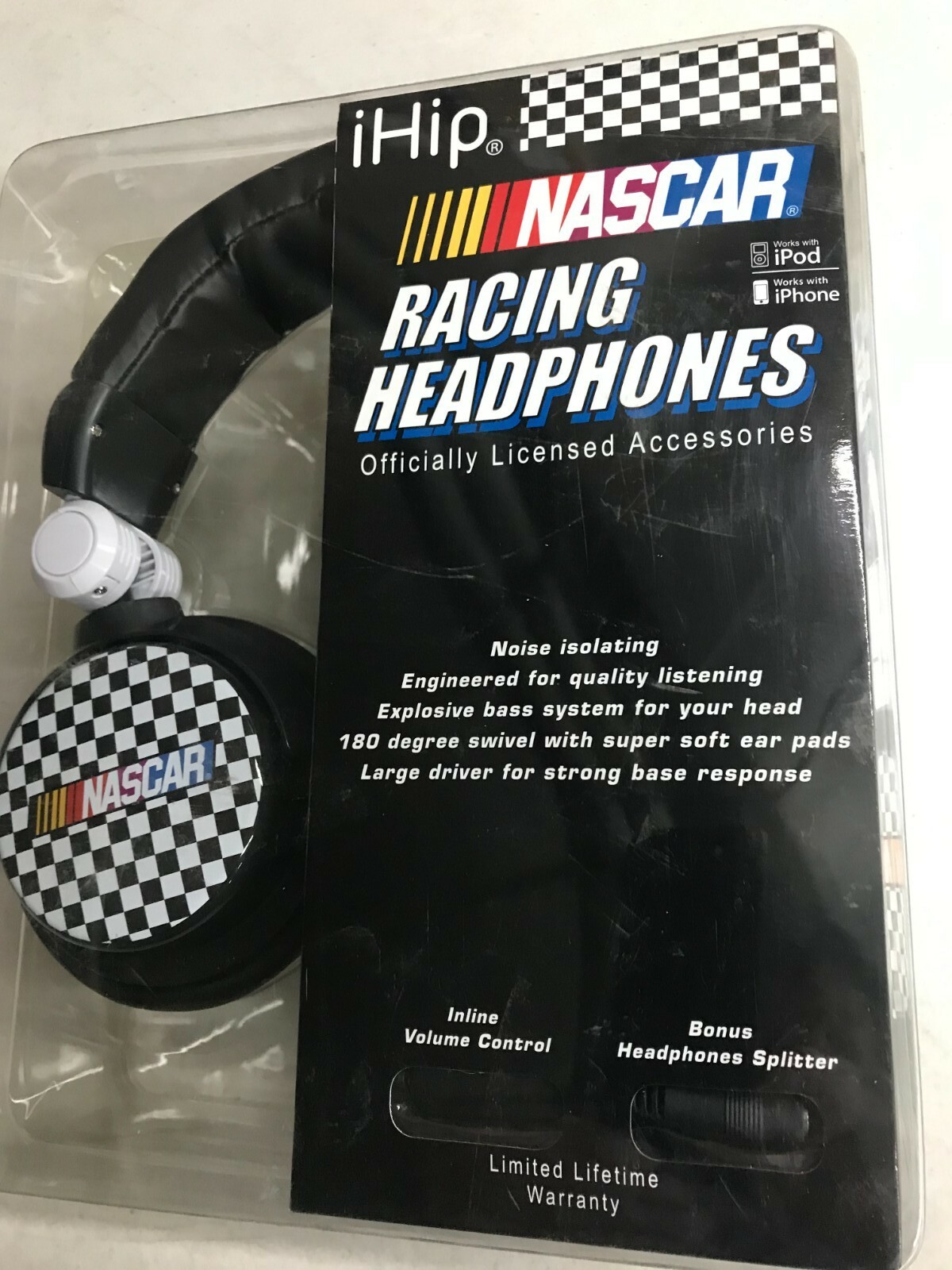 ihip NASCAR RACING HEADPHONES eBay