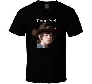 Team Carl Walking Dead T-Shirt Unisex Chandler Riggs Novelty Gift Grimes Tee Top | eBay