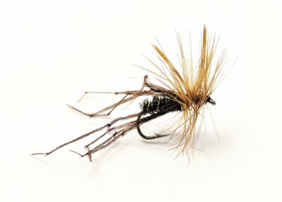 Peacock DADDY Long Legs DRY Fliegen 3er Pack DADDIES Forelle Fliegenfischen Größe 8,10,12