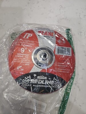 Pearl Redline DCRED90H 9 x 1/4 x 5/8-11  MAX A.O. Type 27 Grinding Wheels New