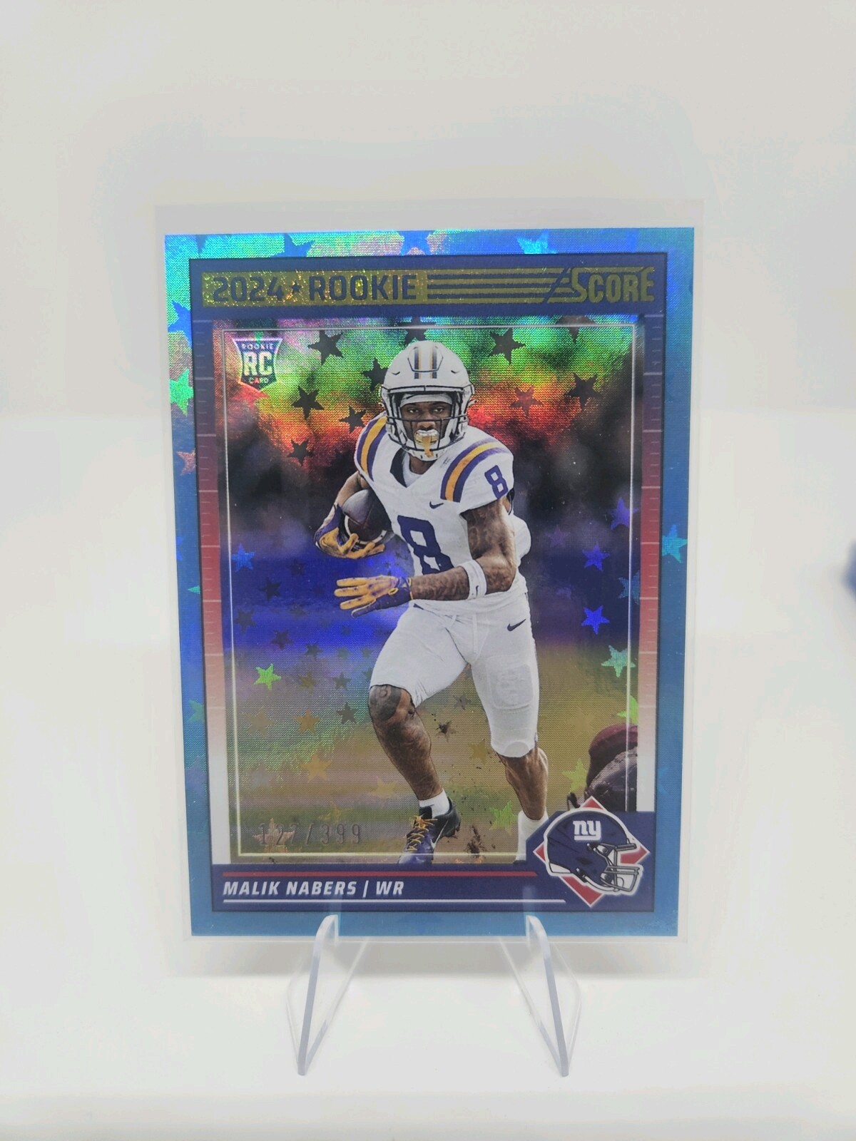 2024 Score - Rookies Stars #306 Malik Nabers /399 (RC)