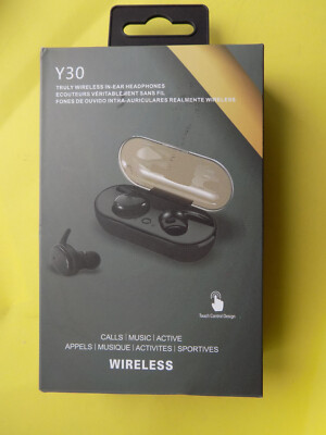 Y30 Wireless In-Ear Headphones  Stereo Ohrhörer   kabellos NEU