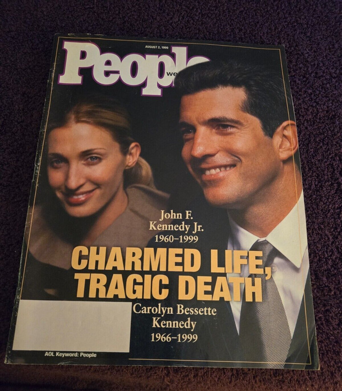 People Magazine August 2 1999 Charmed Life, Tragic Death JFK Jr Carolyn Bassette