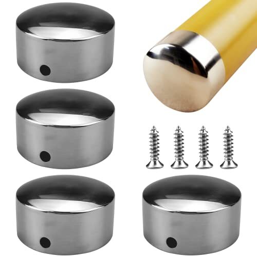 Tappi di estremità del corrimano, ultra-sottile 0.4mm, per 50mm Handrail (L4a)