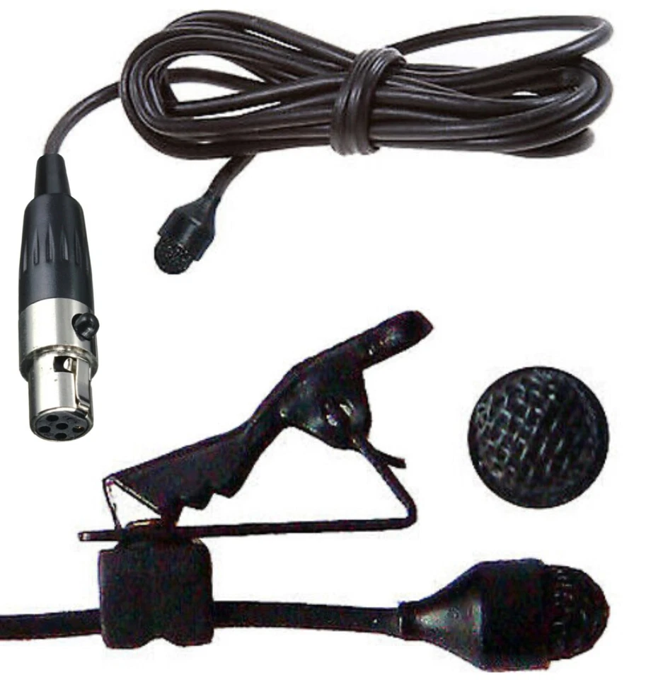 Lectrosonics Lavaliere Microphone For 5 Pin Mini XLR TA5F Body Pack Transmitters - Image 3 of 4