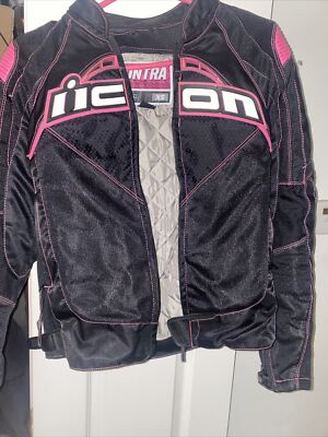 ICON MOTORSPORTS CONTRA PREFORMANCE SERIES MOTORCYCLE JACKET  LADIES