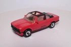 Vintage 1985 Matchbox BMW 323i Cabriolet Red Black Roof Macau Toy Car