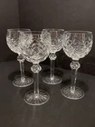 Waterford Crystal POWERSCOURT Vintage Wine Hock Glasses 7 3/8" Set of 4