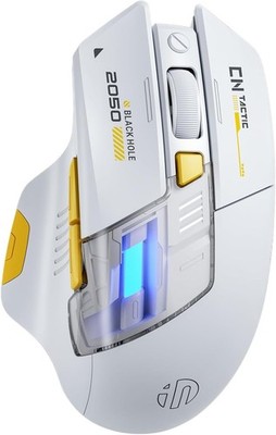 inphic A9 Explorer Bluetooth Maus, Dual-Mode Bluetooth 5.0/2.4G 2400DPI, RGB
