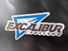 EXCALIBUR CROSSBOWS LOGO  Sticker Multi Pack For Car Window Bumper Laptop Decals