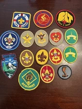 Lot Of 16 Vintage Boy Scout Patches 80-90’s