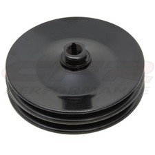 STEEL Compatible/Replacement for CHEVY GM KEY WAY POWER STEERING PUMP PULLEY ...