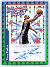 Tony Parker Cards, Rookie Cards and Autographed Memorabilia Guide 6