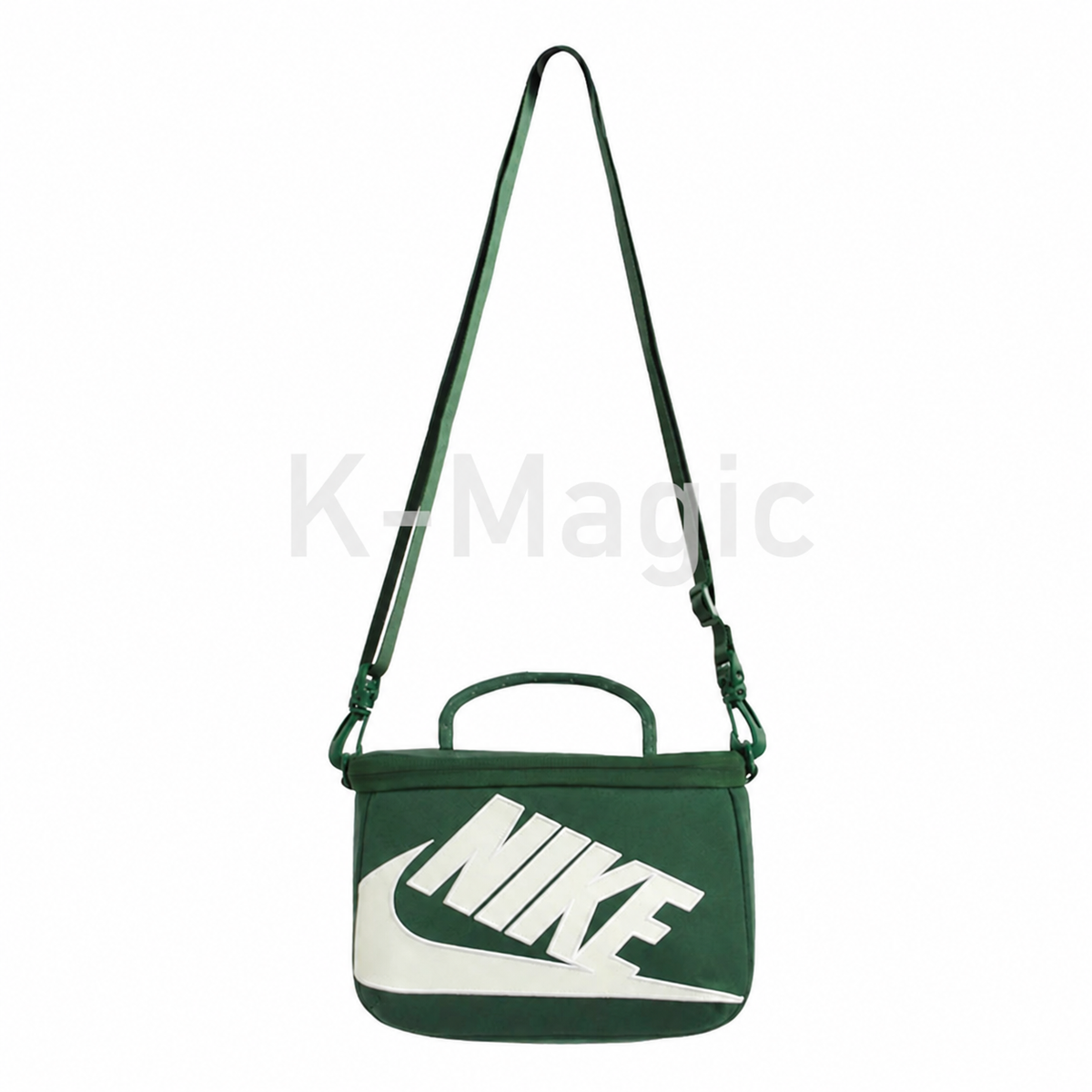 Nike Shoebox Mini Messenger Bag 3L Green FN3059-323 for sale 