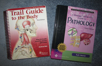 Massage Therapists Guide to Pathology HC/CD; Trail Guide to the Body PB - Lot 2