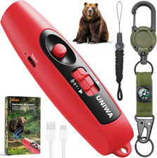 Electronic Air Bear Horn, 120 5 Db Loud Air Horn for Safety Hiking Camping Emerg