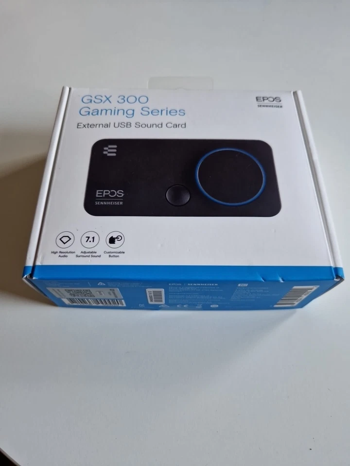 EPOS I Sennheiser GSX 300 Gaming Externe USB Soundkarte DAC 7.1 Surround Sound