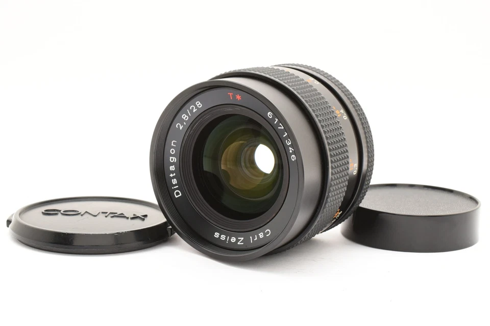 [MINT] Contax Carl Zeiss Distagon T* 28mm f/2.8 AEJ MF Lens CY Mount From JAPAN - Image 2 of 4