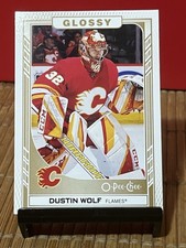 Dustin Wolf 2023-24 Upper Deck Series 1 Hockey R-11 Bronze Glossy Rookies