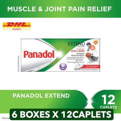 PANADOL Extend Paracetamol for Muscle & Joint Relief 12S
