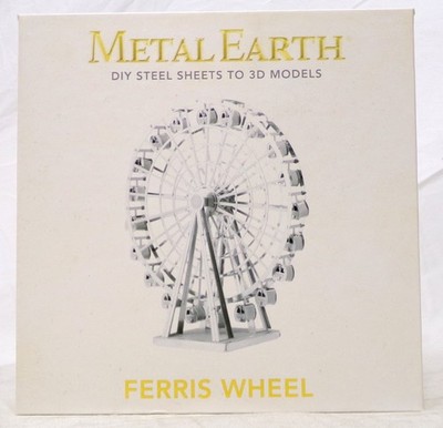 Fascinations Metal Earth DIY Stahlblech 3D Modell Riesenrad Ungebaut