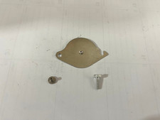 LIONEL PARTS , 2367-34 , BATTERY PLATE WITH SCREW & RIVET