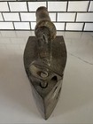 Antique Cast Iron Charcoal Box Iron/Sad Iron 1880s-1920s Large 8” Complete — photo 2