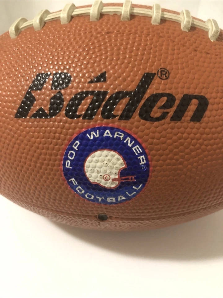 Baden Pop Warner Editon Edad 12-14 Intermedio Oficial Cuero Fútbol Foto 4 de 4