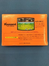 KONAMI Hyper Sports Famicom Nintendo NES Retro Video Game Cartridge