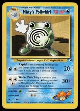 MISTY'S POLIWHIRL 53/132 GYM HEROES UNLIMITED DMG on eBay