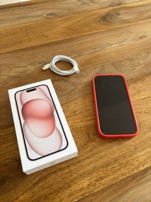 Apple iPhone 15 128GB Rosé - TOP - 89% Kapazität 