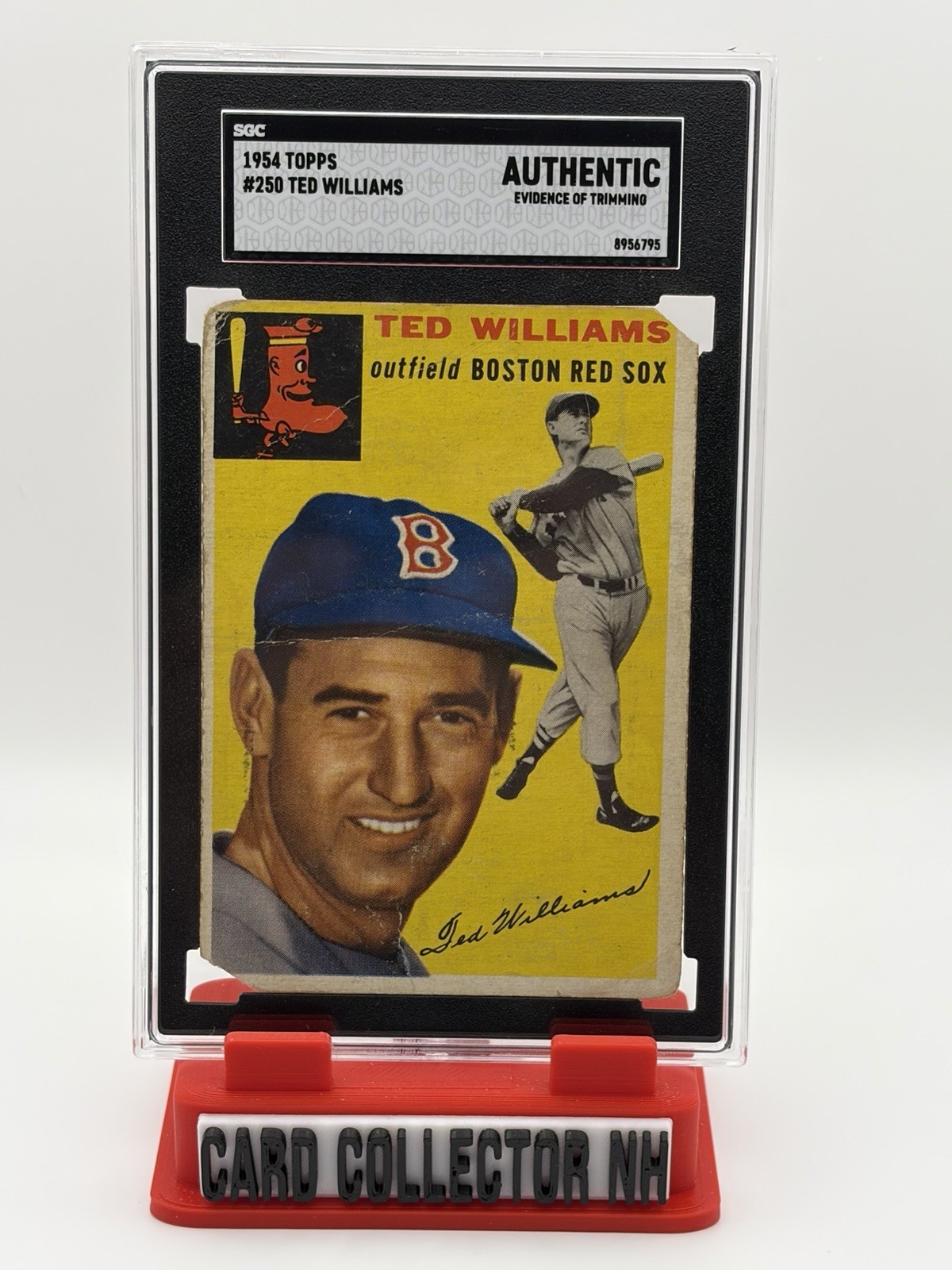 1954 Topps Ted Williams HOF SGC Authentic