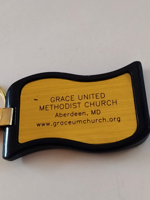 #ad #ad Grace United Methodist Church Aberdeen MD Keyring $12.85