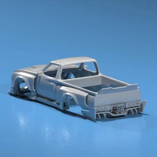 1/64 Impresión Datsun 620 FatBoi Kit Ancho Hotwheels Impresión 3D Foto 4 de 4