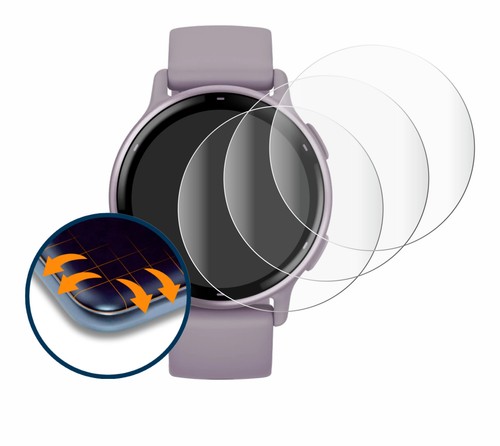 4x Full-Screen Schutz Folie für Garmin vivoactive 5 3D Curved Edge Display - Zdjęcie 2 z 6