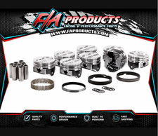 Silvolite 3170hc.30k1 High-performance Hypereutectic Aluminum Piston Kit Bbf 427