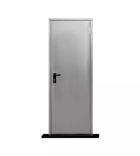 PORTA TAMBURATA ZINCATA, 80X200 CM