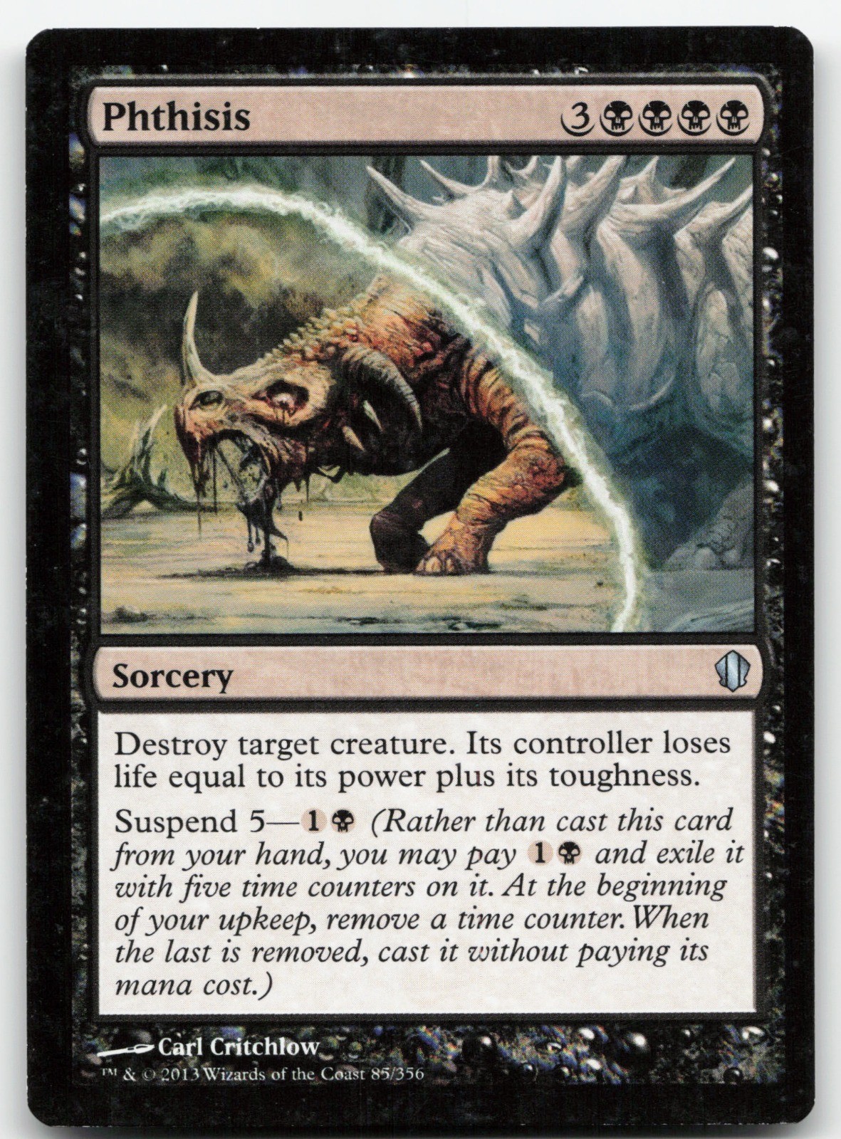 Phthisis 85 (LP) Commander 2013 2013 U Magic: The Gathering
