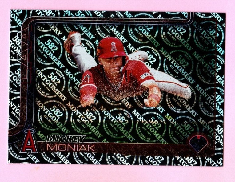 2025 Topps Montgomery Foil #479 Mickey Moniak Angels