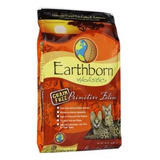 Grain-Free Cat Food - Earthborn Primitive Feline 14 lbs for Healthy Nutrition 5.53 per pound