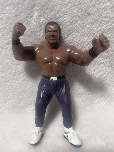 Vintage 1990 WCW Galoob Butch Reed Action Figure N...