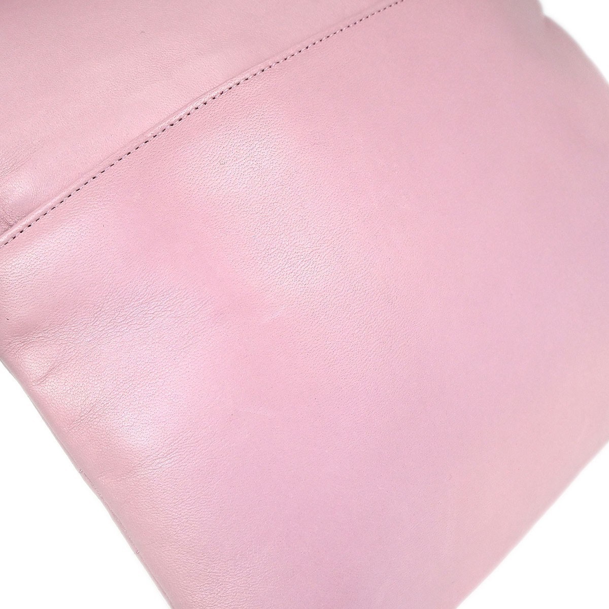 Chanel Coco Mark Leather Tote Leather Pink Handbag — image 7