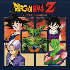 DRAGON BALL Z A 16-MONTH 2026 CALENDAR | SEALED