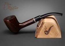 Mr. Brog HAND MADE WOODEN TOBACCO SMOKING PIPE BRUYERE 66 Kurosawa Briar Brown