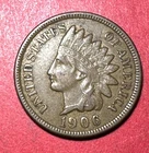 1906 US Indian Head Cent! XF! SHARP! Old US Coin!