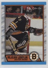 1989-90 O-Pee-Chee Reggie Lemelin #40 0ol8