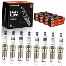 Set of 8 Iridium Platinum Spark Plugs - 8 Packs